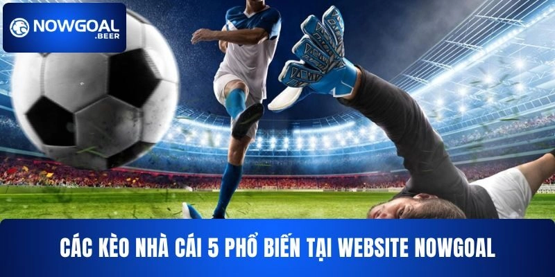 Các kèo nhà cái 5 phổ biến tại website NOWGOAL