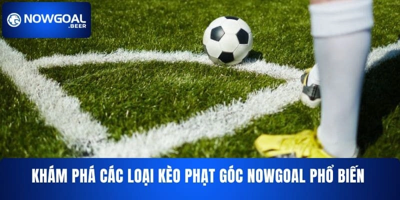 Khám phá các loại kèo phạt góc NOWGOAL phổ biến 